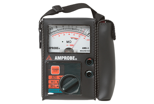 Amprobe Power Quality, Ground Resistance & Insulation Testers AMB-3 testeur d’isolement