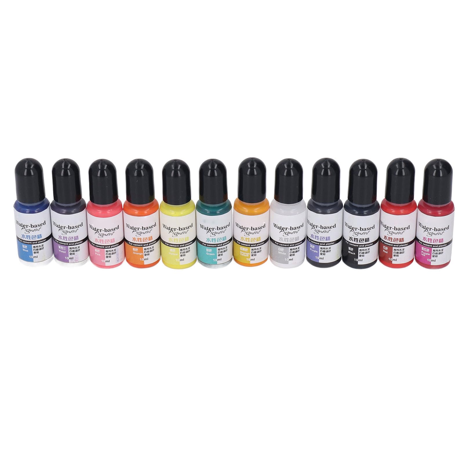 Omabeta Toys & Games colorant pigment pour résine et gypse, 12 couleurs