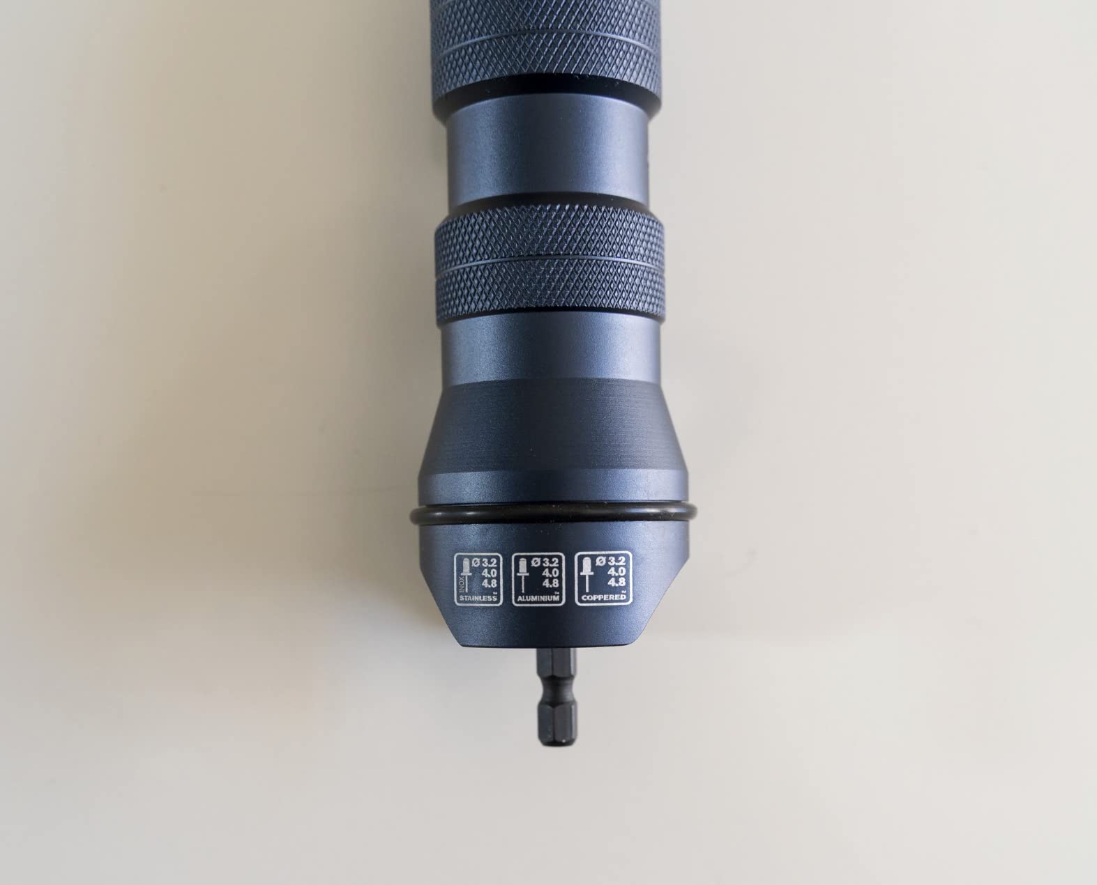 Rapid Rivetage RP150 MULTI adaptateur riveteuse, rivets de 3,2 à 4,8 mm
