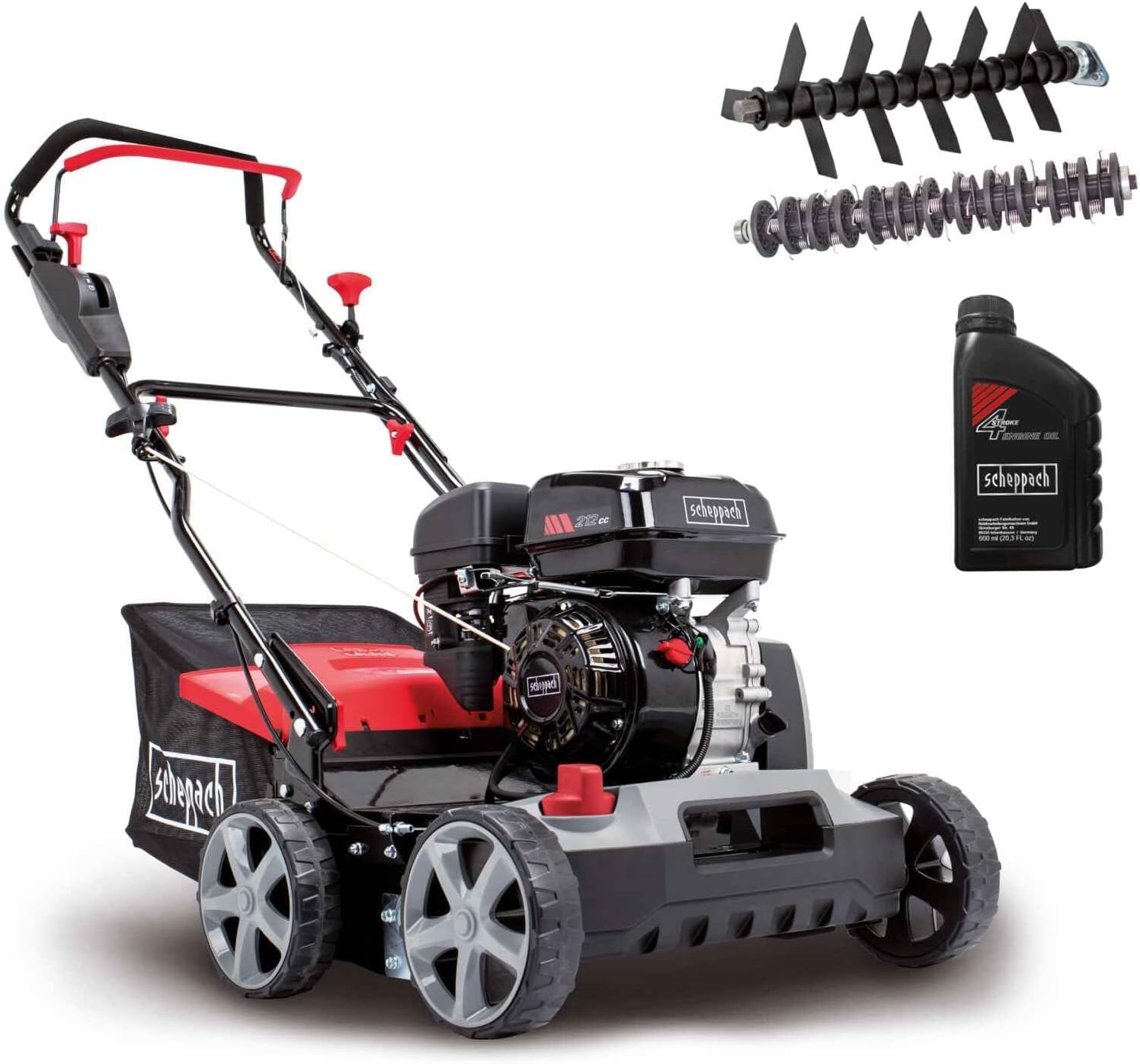 Scheppach KG Series SC50VARIO scarificateur thermique 40 cm avec huile