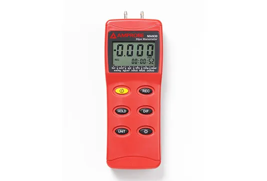 Amprobe HVAC Tools MAN30 manomètre différentiel 30 psi