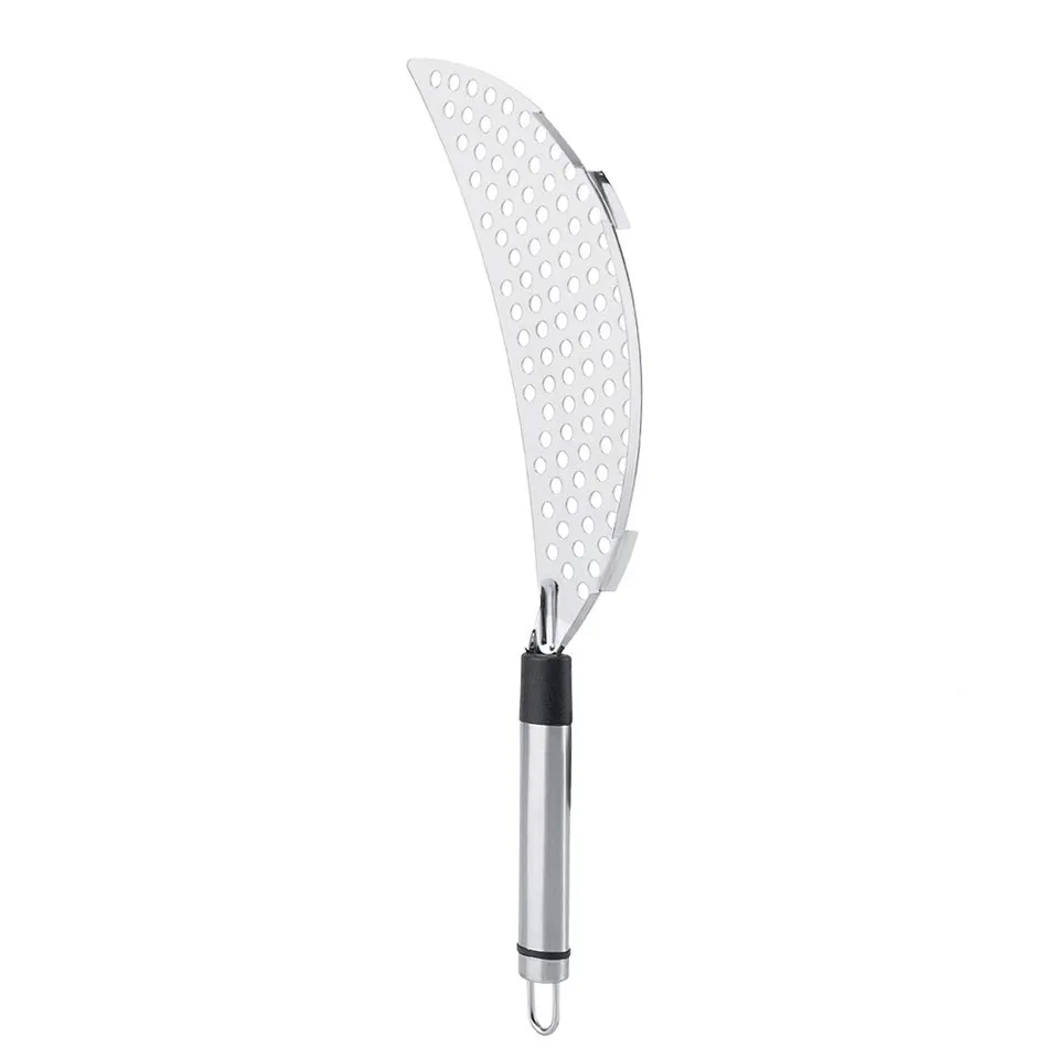 Omabeta Kitchen Utensils & Cooking Tools passoire demi-lune pour casserole en acier inoxydable