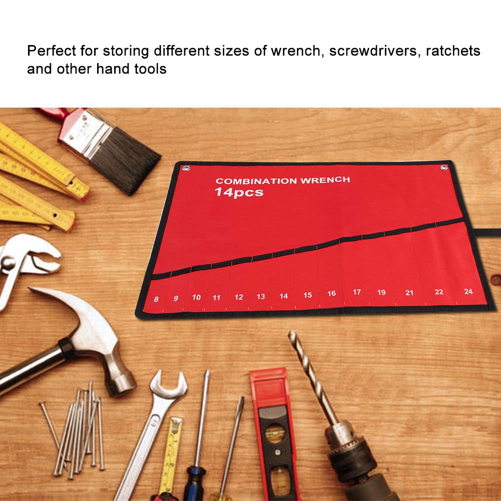Omabeta Tools & Workshop Equipment Organiseur d’outils en toile, 14 poches
