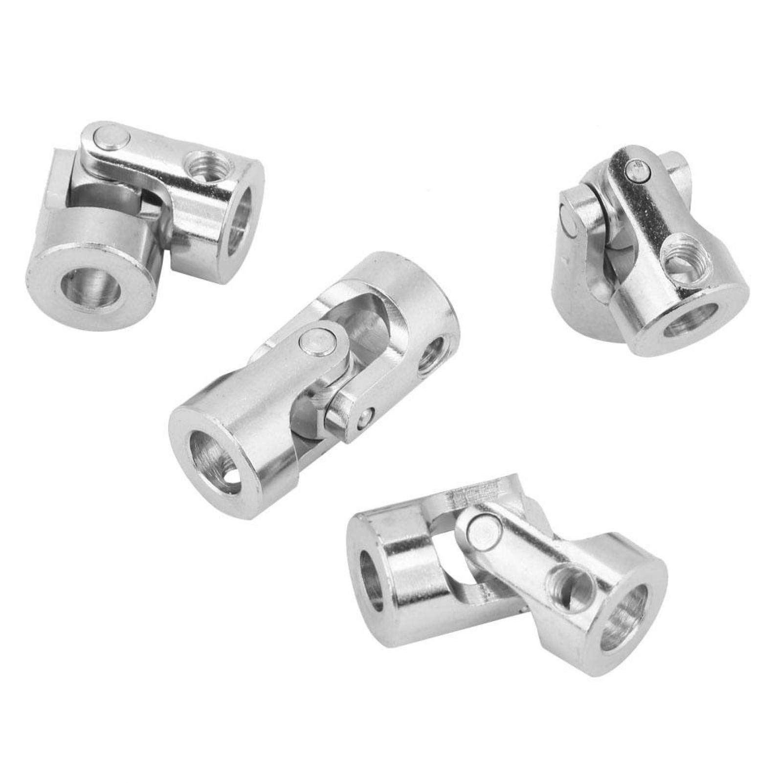 Omabeta Tools & Workshop Equipment Joints universels 5 × 5 mm 4 pièces nickelés