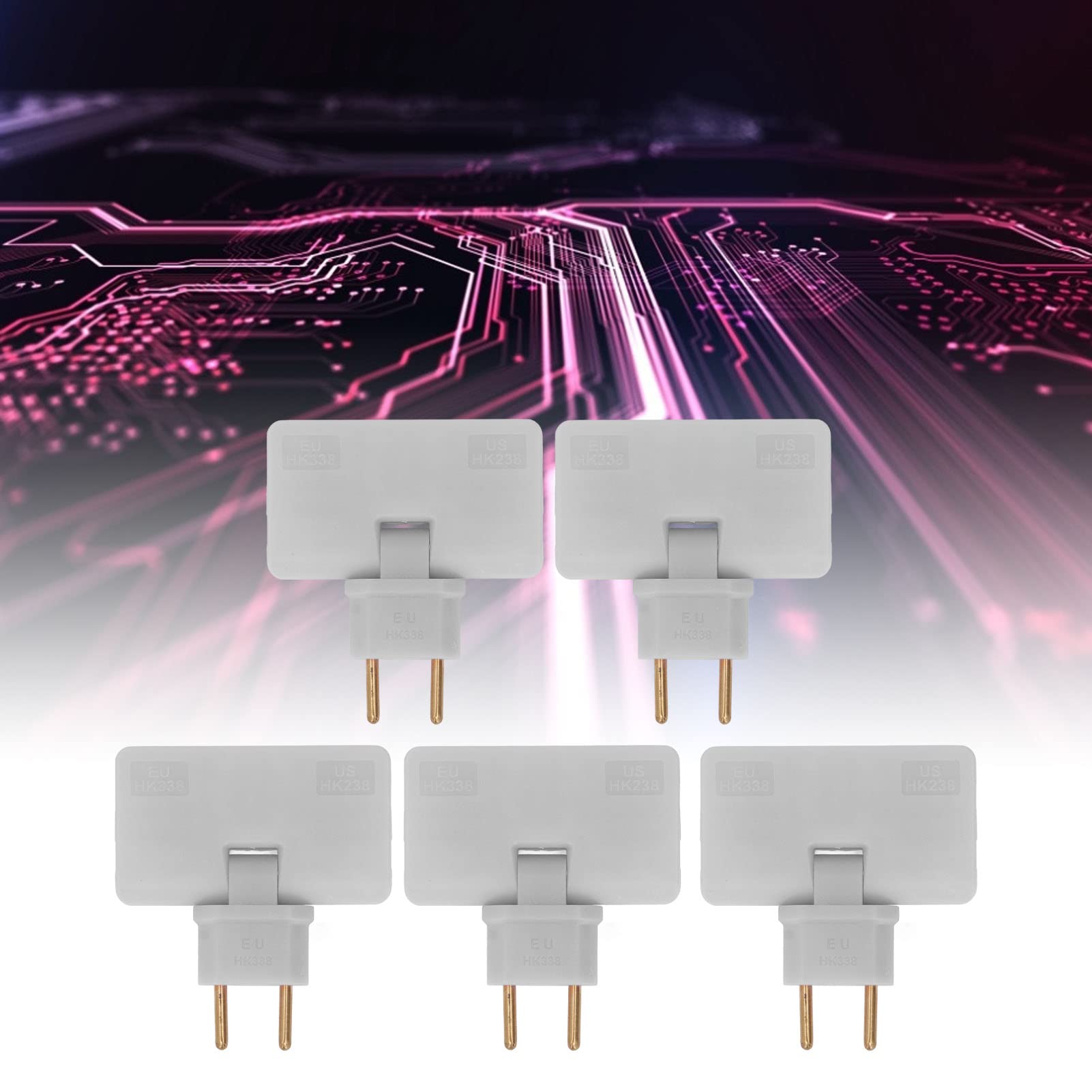Omabeta Electrical Components & Wiring Adaptateur prise 3 sorties blanc
