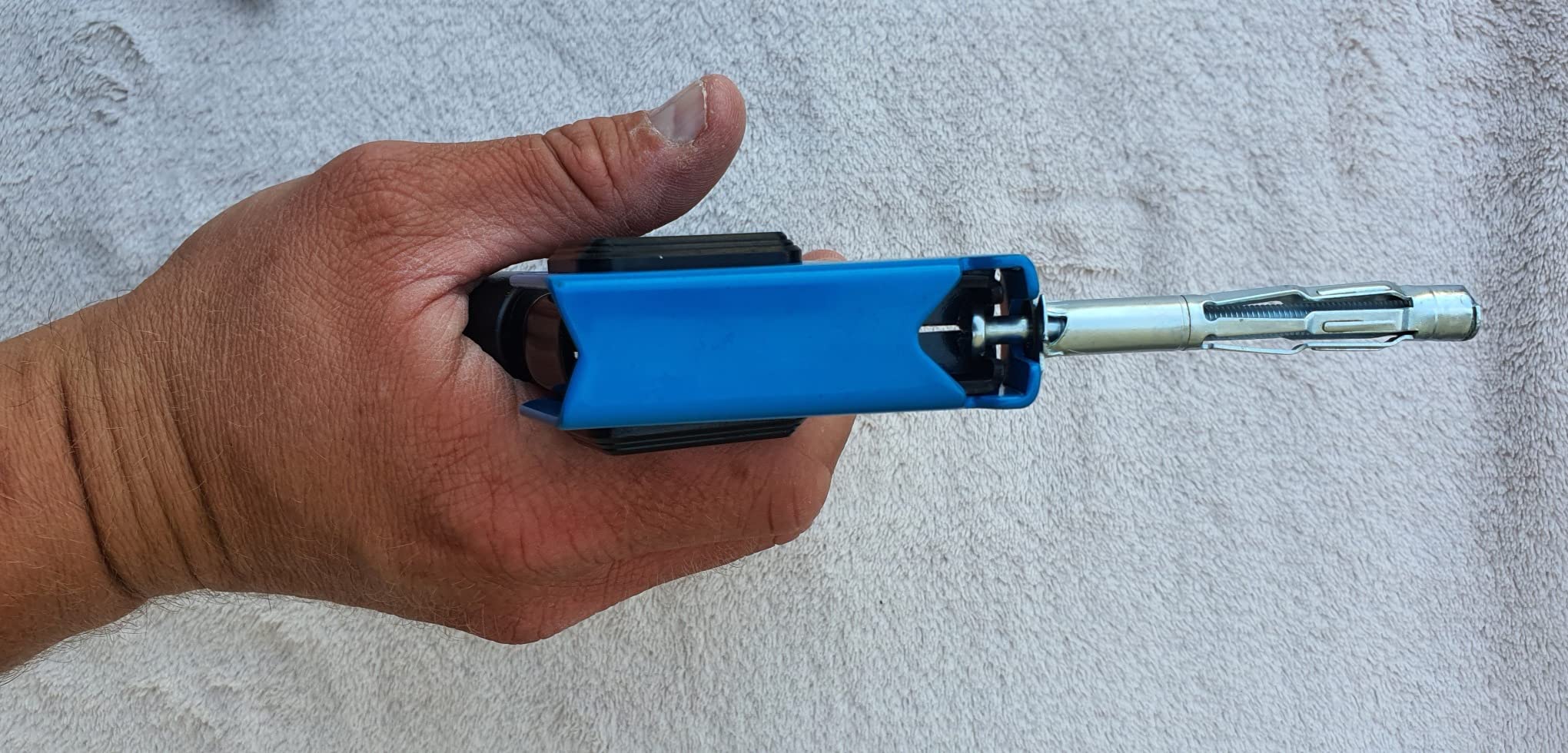 AKKTOL Hollow Wall Anchor Setting Tools pince à chevilles Molly bleue 40 pièces