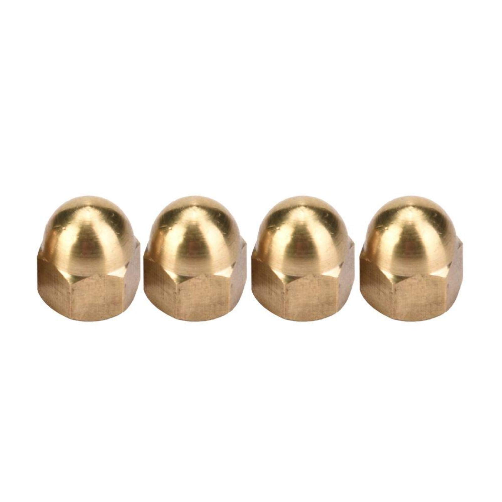 Omabeta Fasteners, Screws & Springs écrou borgne hexagonal laiton M6 20 pièces