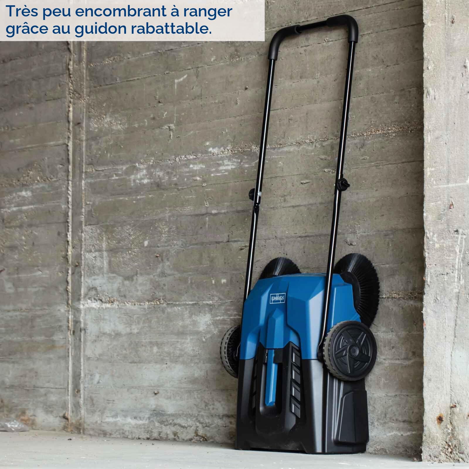 Scheppach KG Series Trike-S balayeuse manuelle 22 l, largeur 650 mm