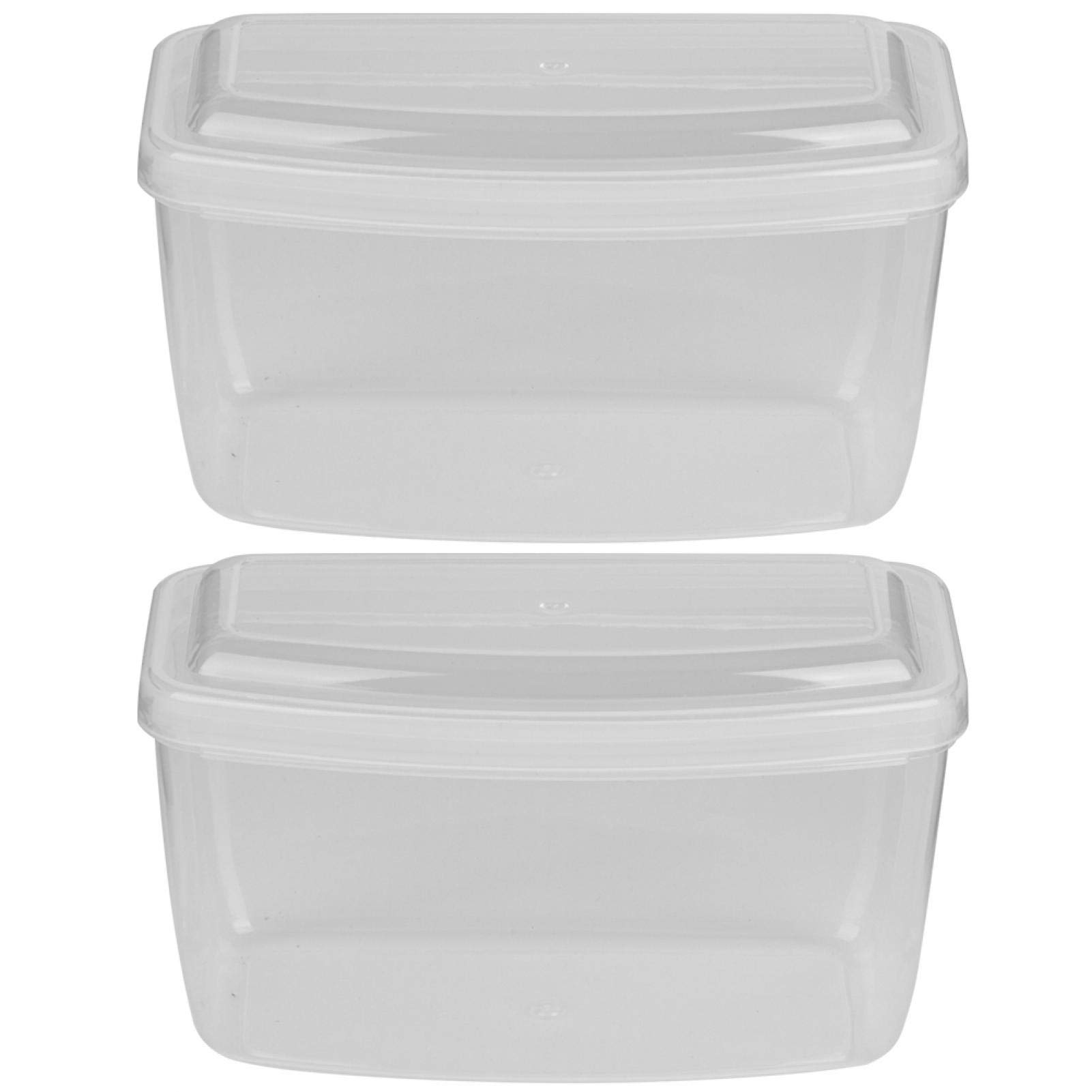 Omabeta Toys & Games boîte à lunettes de natation transparente lot de 2 en polypropylène