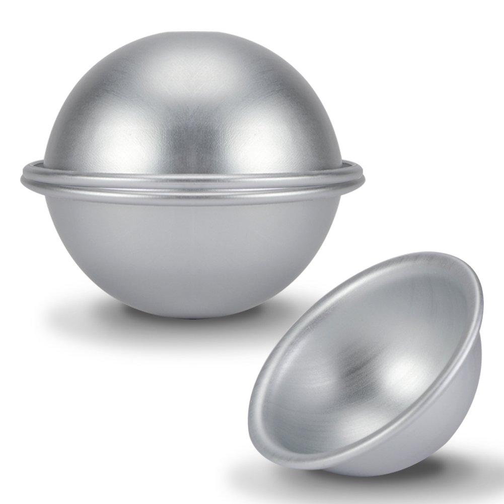 Omabeta Kitchen Utensils & Cooking Tools Moule demi-sphère 8 cm en aluminium