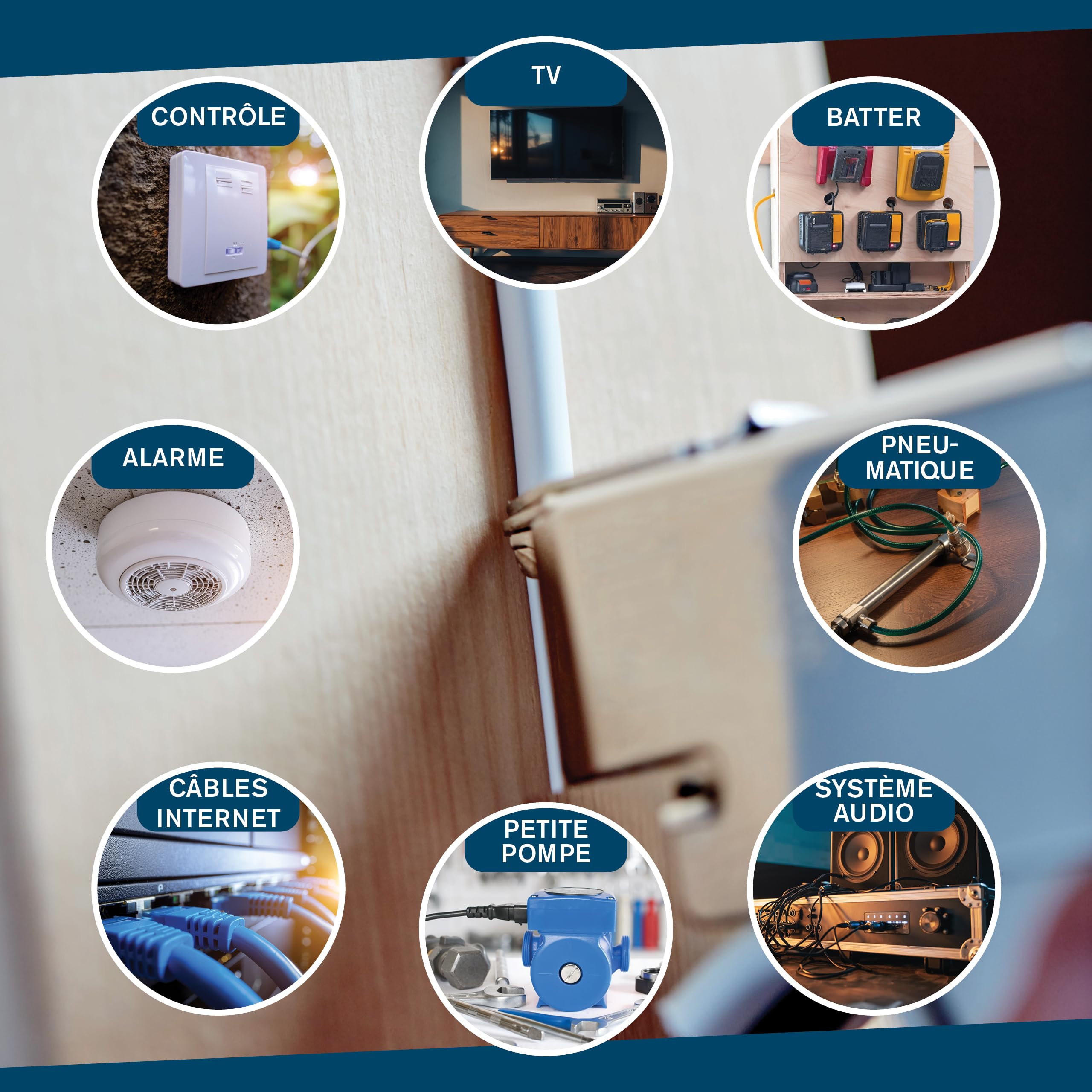 Rapid’os 16 Agrafage R36E agrafeuse câble pour agrafes n°36 et n°7