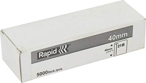 Rapid’os 16 Clouage 40302975 pointes 21B 20 mm, 5000 galvanisées