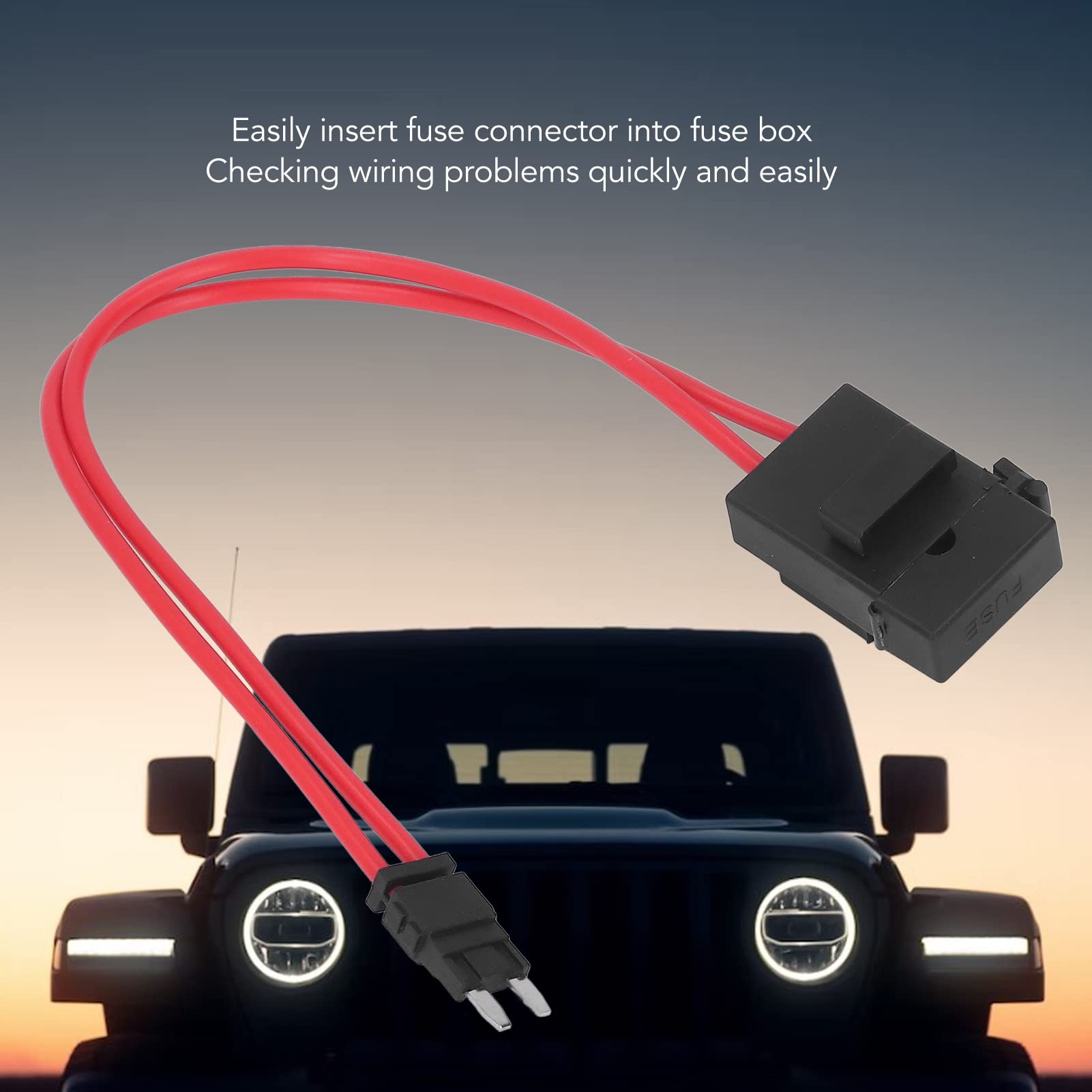 Omabeta Automotive Accessories Connecteur porte-fusible ACK S 10,9 mm 5 pièces 16 AWG