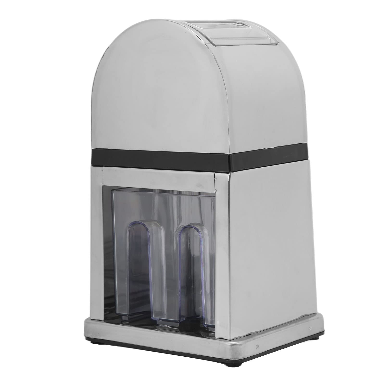 Omabeta Kitchen Appliances machine à glace pilée manuelle couvercle transparent