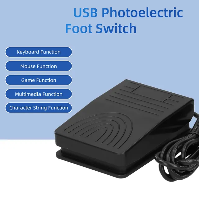 Omabeta Electrical Components & Wiring pédale de commande USB pour ordinateur ABS