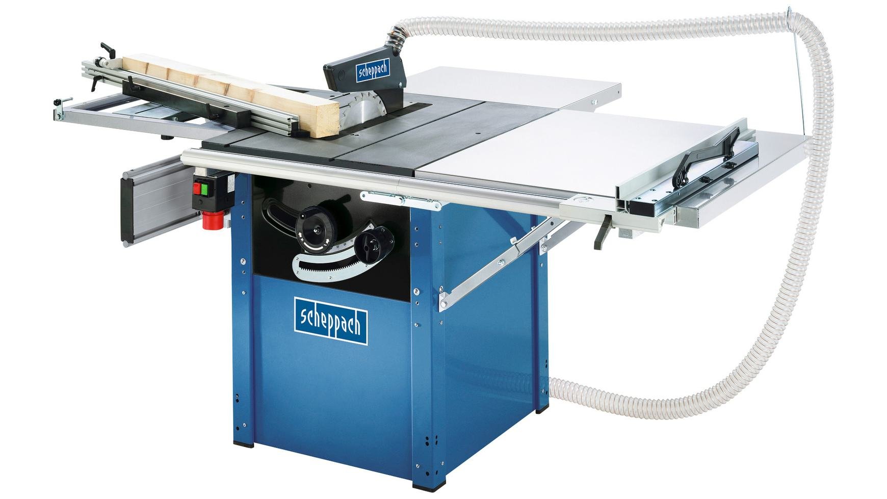 Scheppach TS Series Precisa 4.0 scie circulaire 3,8 kW Ø270 mm triphasée 400 V