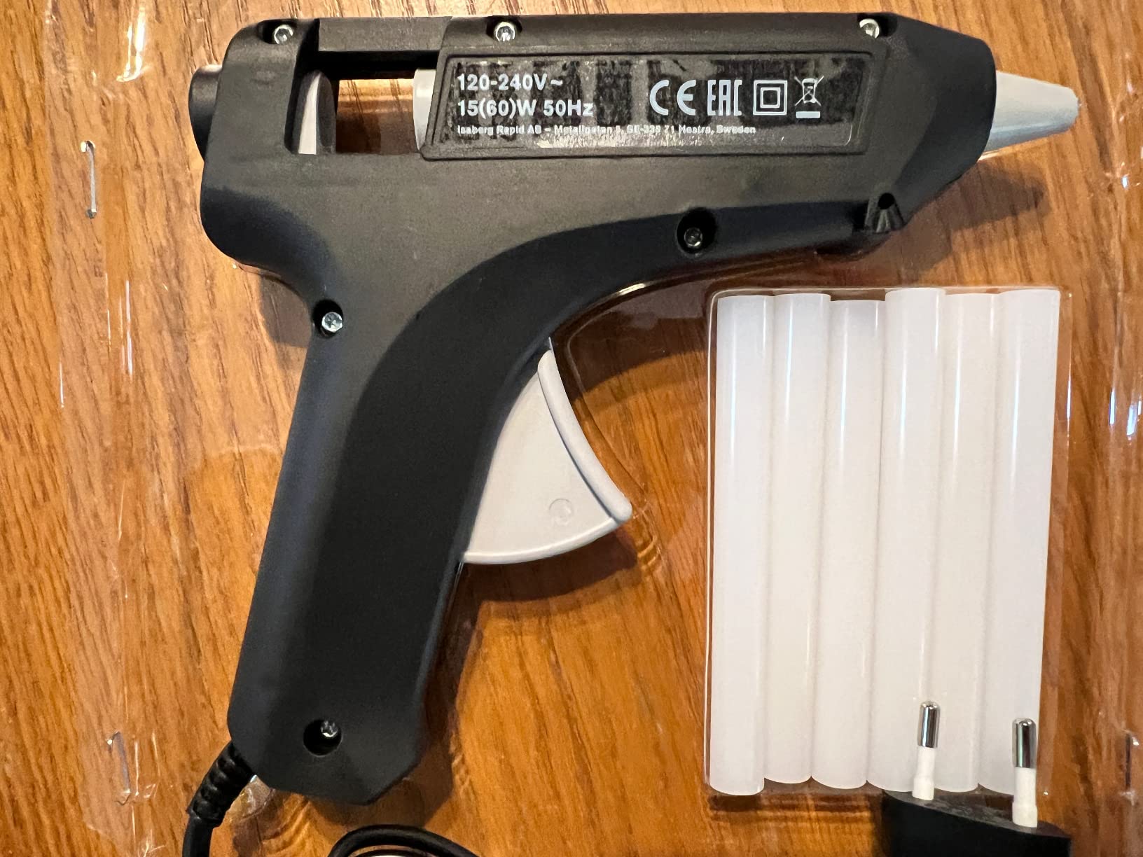 Rapid’os 16 Collage Hobby pistolet à colle 12 mm avec 6 bâtons