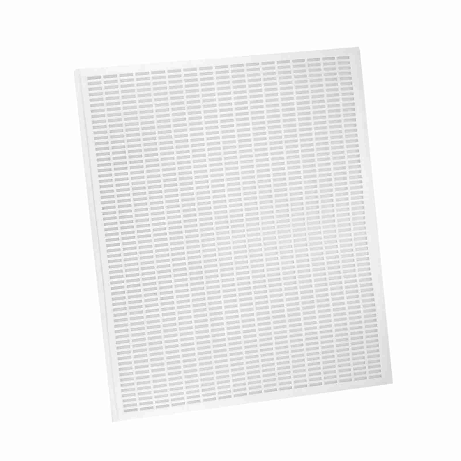 Omabeta Garden Machinery & Agricultural Equipment grille à reine 10 cadres 51 × 41 cm blanche en plastique