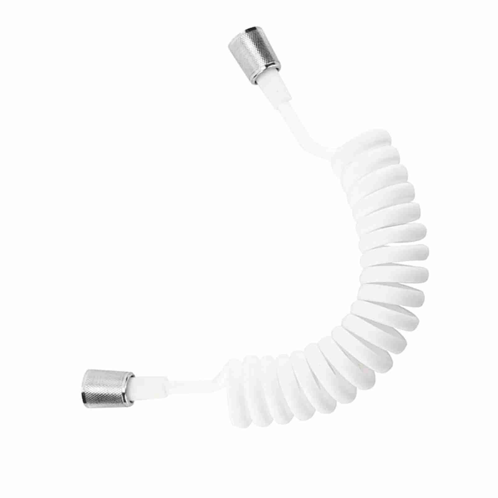 Omabeta Home Décor & Bathroom Décor Flexible de douche 2 m blanc G1/2