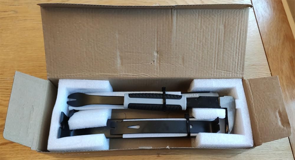 DEKOPRO TOOL KIT Pieds-de-biche Lot de 4 acier