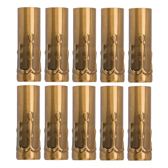 Omabeta Flashlights & Lighting douille E14 noire et or, fer