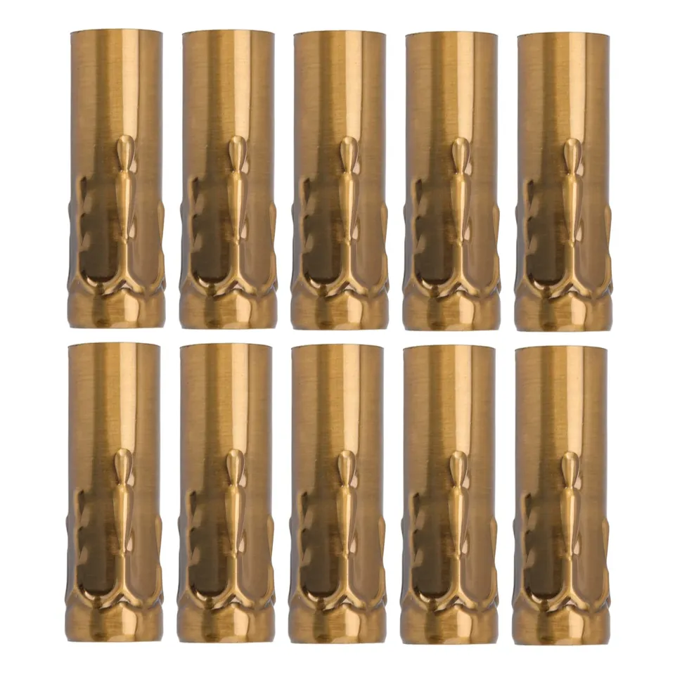 Omabeta Flashlights & Lighting douille E14 noire et or, fer