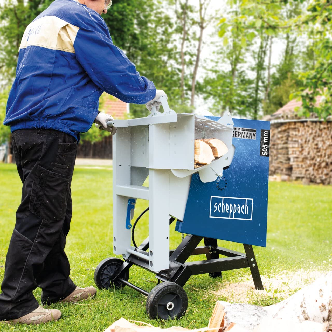 Scheppach HS Series HS520 scie à bûches 400 V 3000 W lame 505 mm