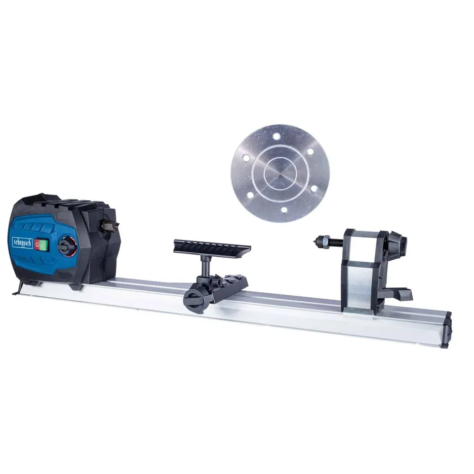 Scheppach DMV Series DM600VARIO tour à bois 550 W vitesse réglable