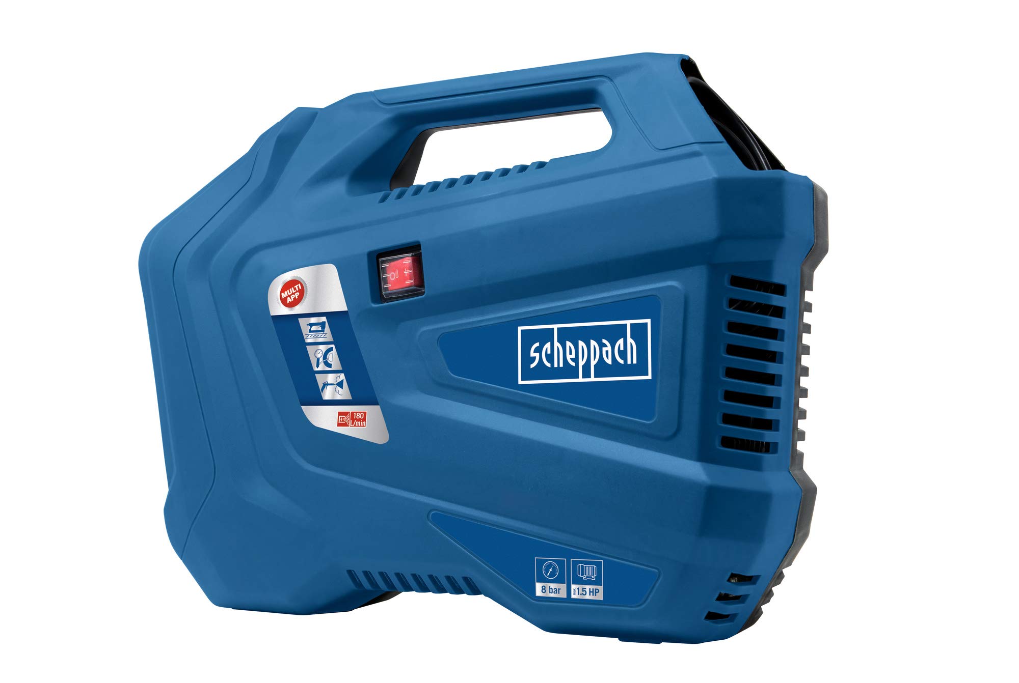 Scheppach HC Series Airforce 3 compresseur 1100 W 8 bar sans huile