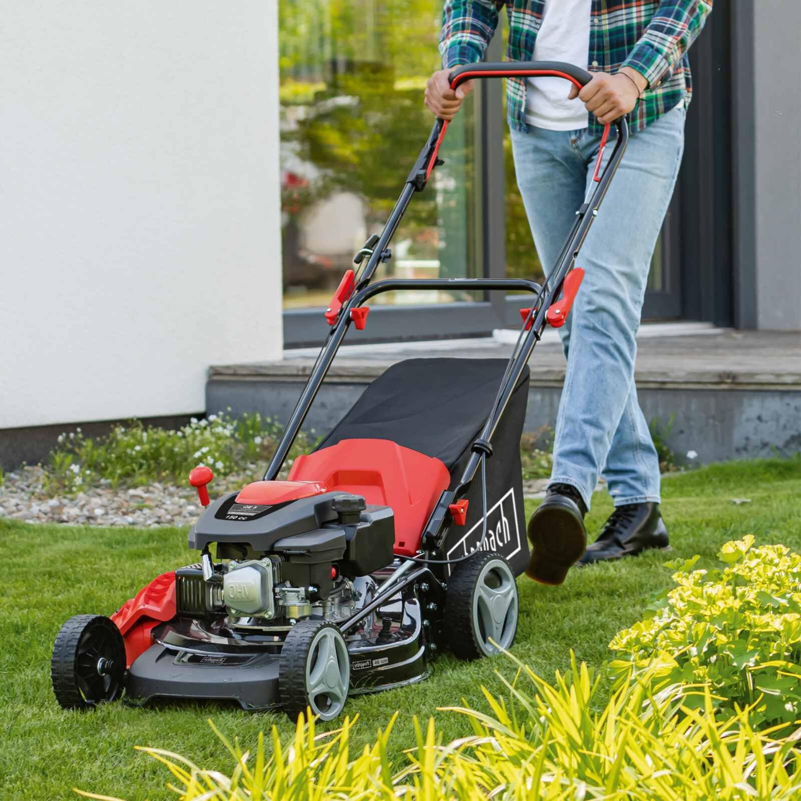 Scheppach KG Series MP150-46 tondeuse thermique 46 cm solo, mulching