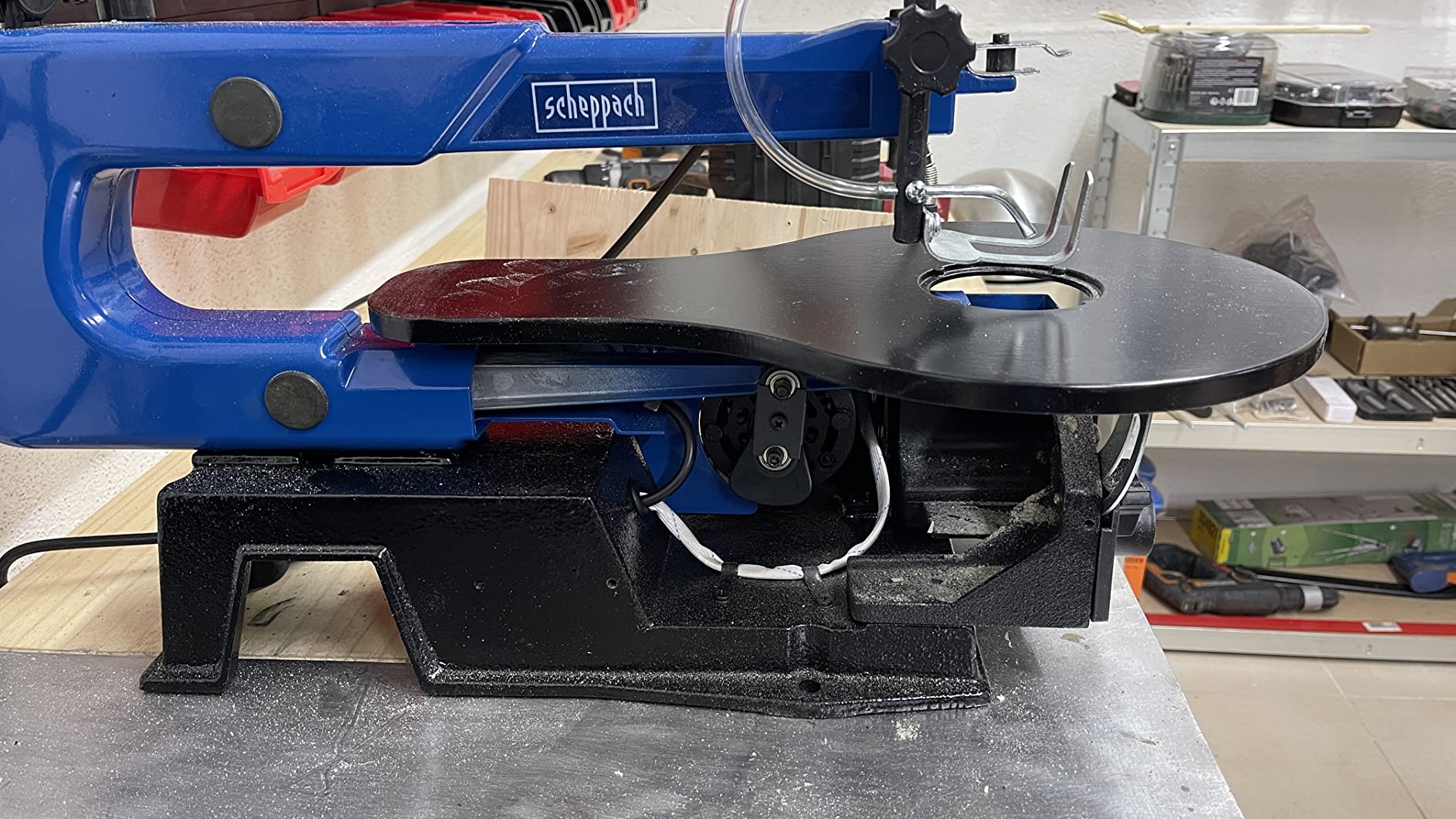 Scheppach BS Series DECO FLEX scie à chantourner 125 W, vitesse variable