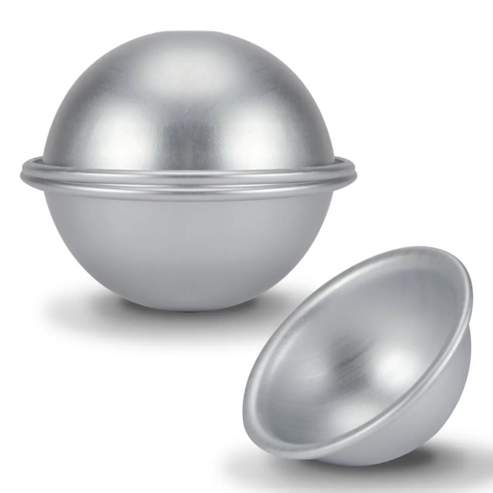 Omabeta Kitchen Utensils & Cooking Tools Moule demi-sphère 8 cm en aluminium