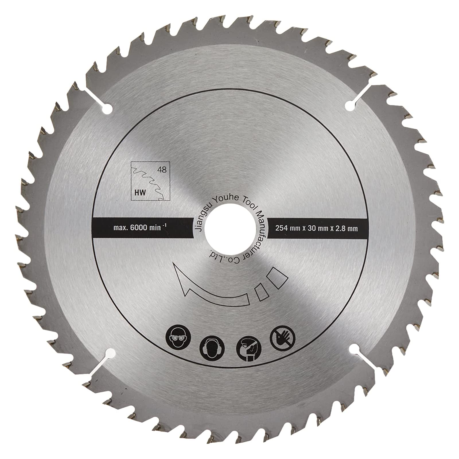 Scheppach HM Series 7901200714 lames de scie circulaire 2 pièces 48 dents