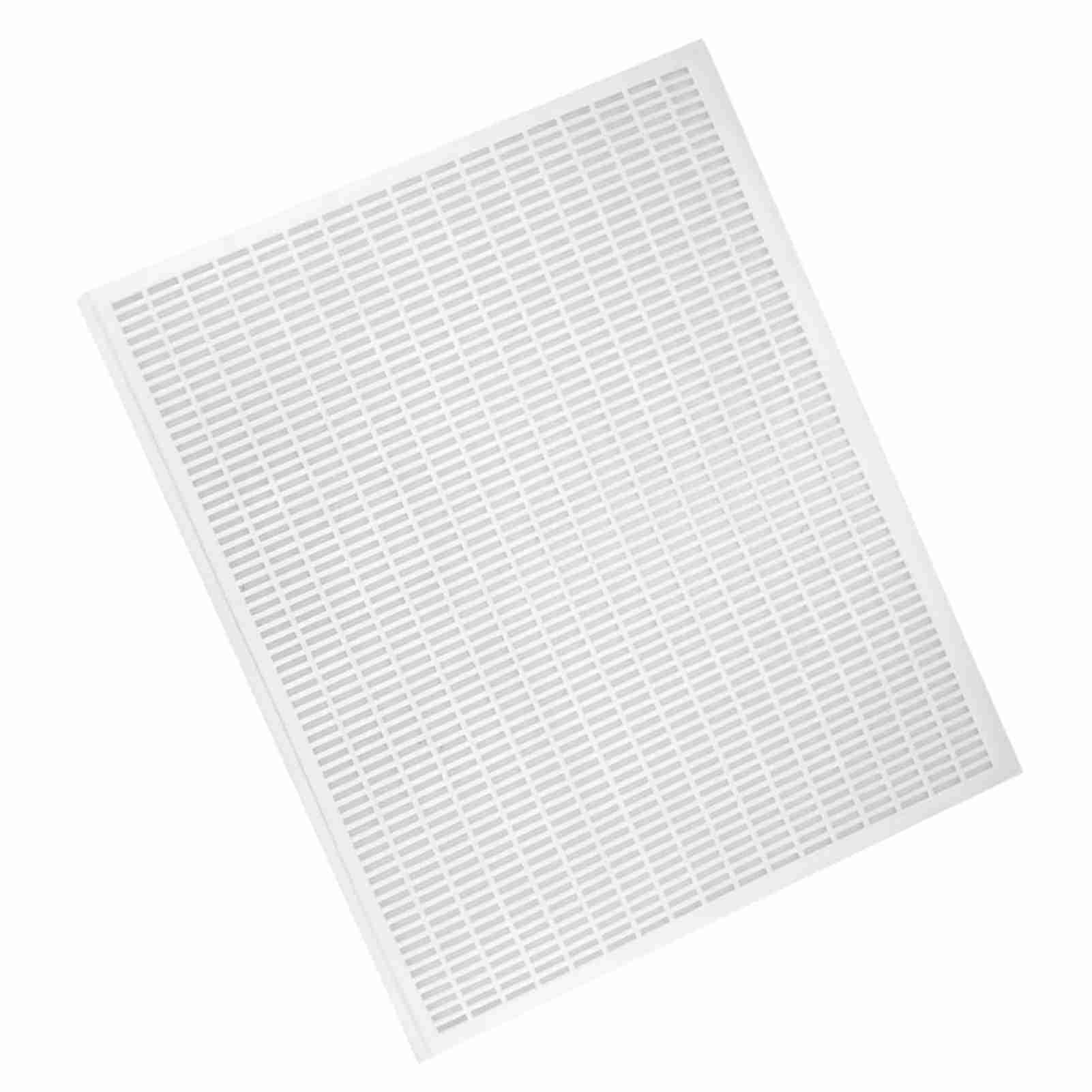 Omabeta Garden Machinery & Agricultural Equipment grille à reine 10 cadres 51 × 41 cm blanche en plastique