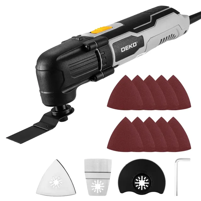 DEKOPRO POWER TOOLS outil multifonction oscillant 300 W filaire