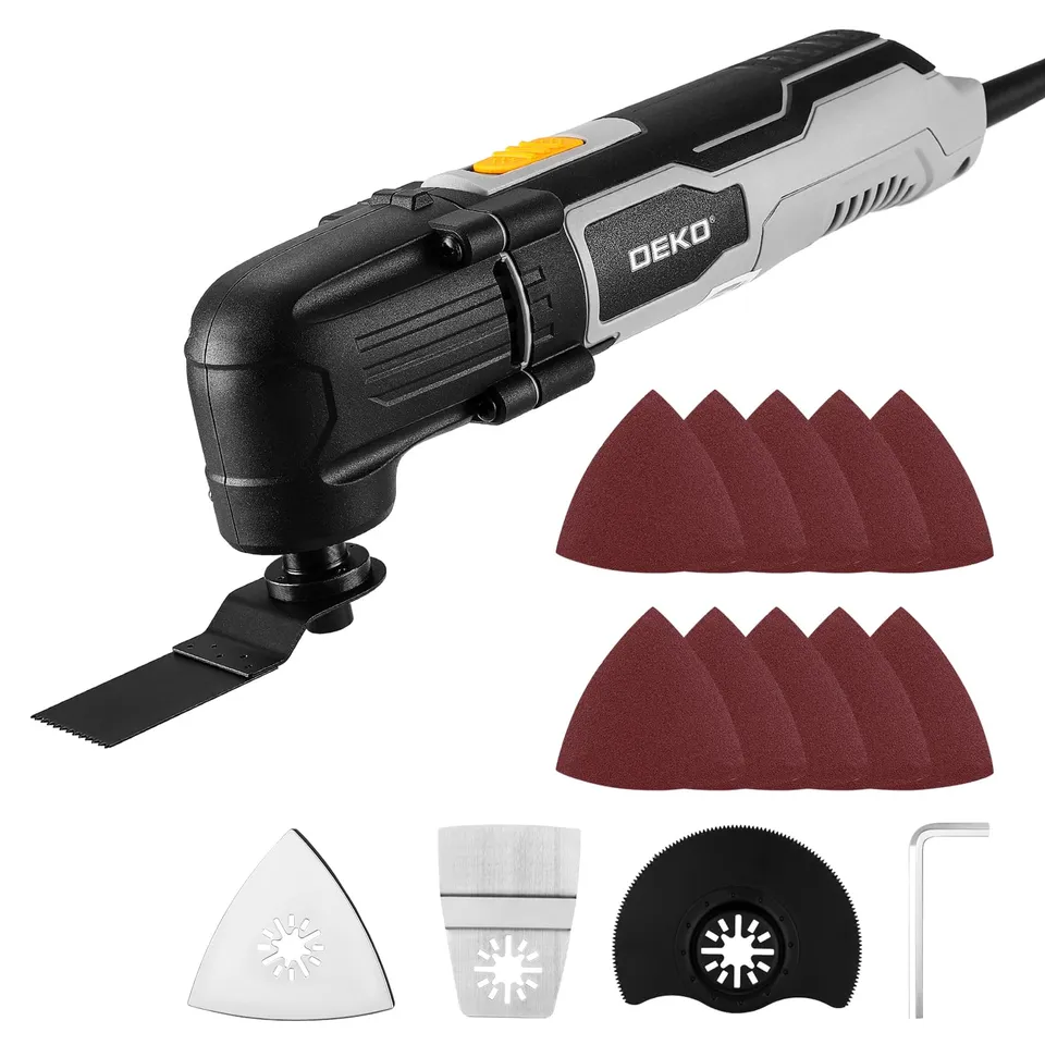 DEKOPRO POWER TOOLS outil multifonction oscillant 300 W filaire