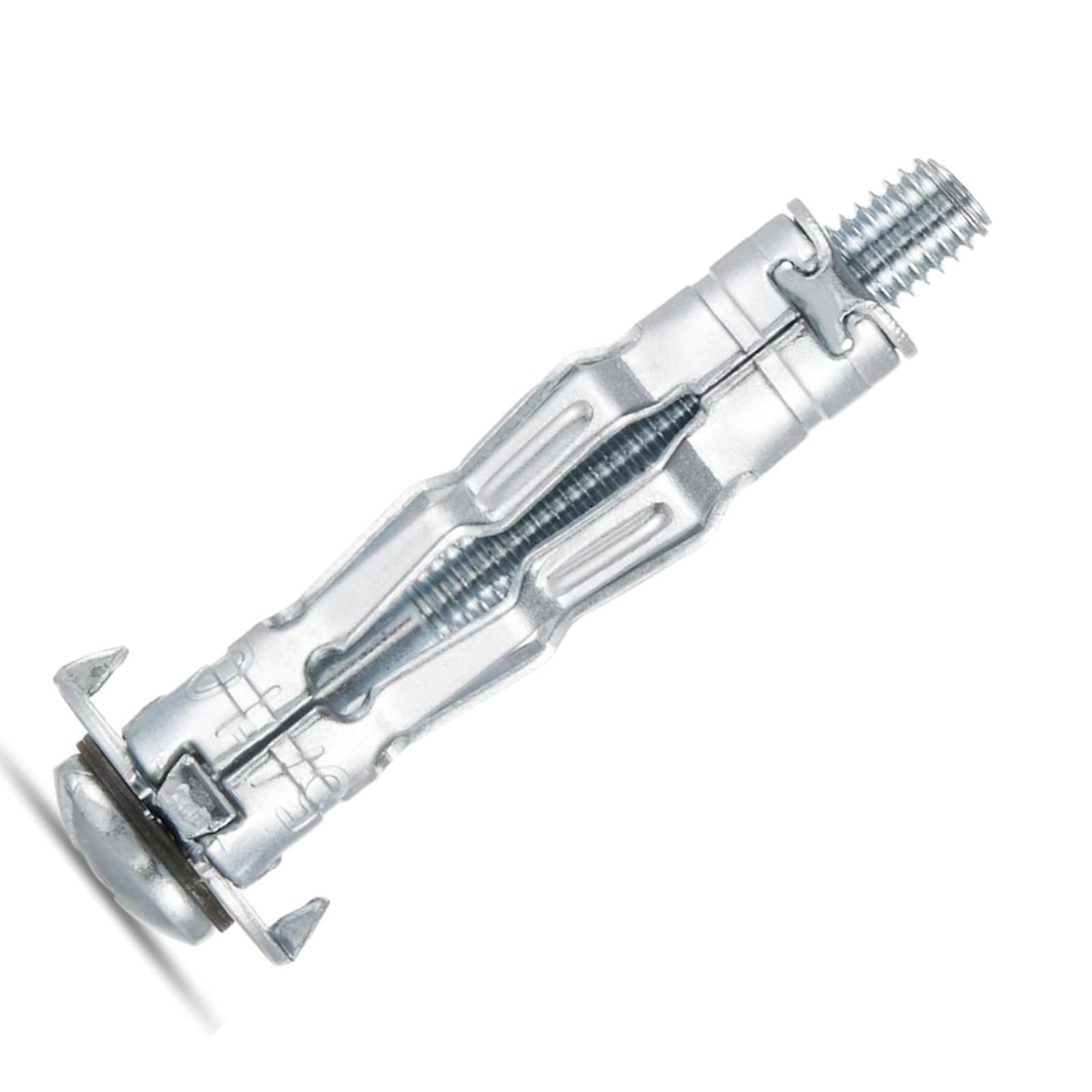 AKKTOL Molly Bolts & Hollow Wall Anchors M6 x 52 mm cheville métallique 15 pièces galvanisée
