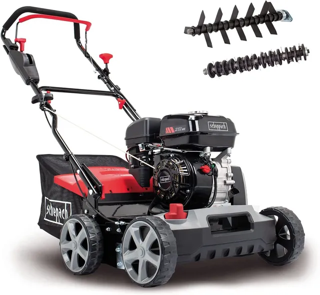 Scheppach KG Series SC50VARIO scarificateur thermique 40 cm bac 45 L