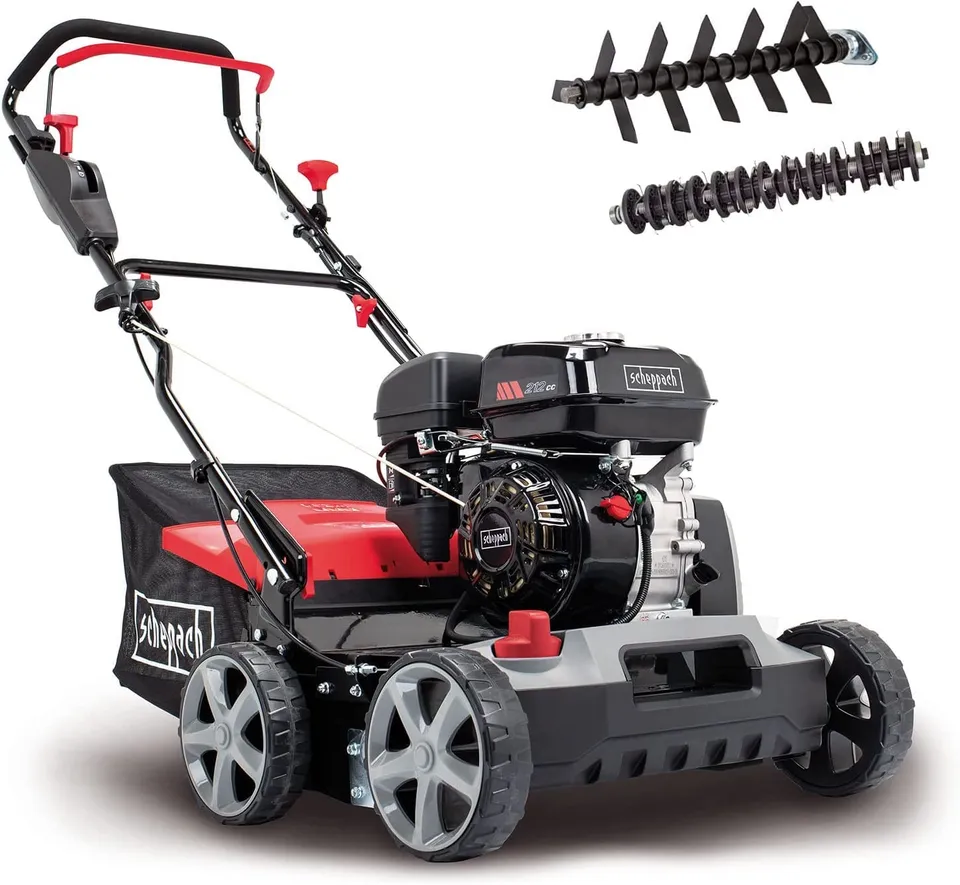 Scheppach KG Series SC50VARIO scarificateur thermique 40 cm bac 45 L