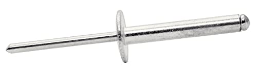 Rapid Rivetage XL rivets 4 × 10 mm, lot de 50 avec foret