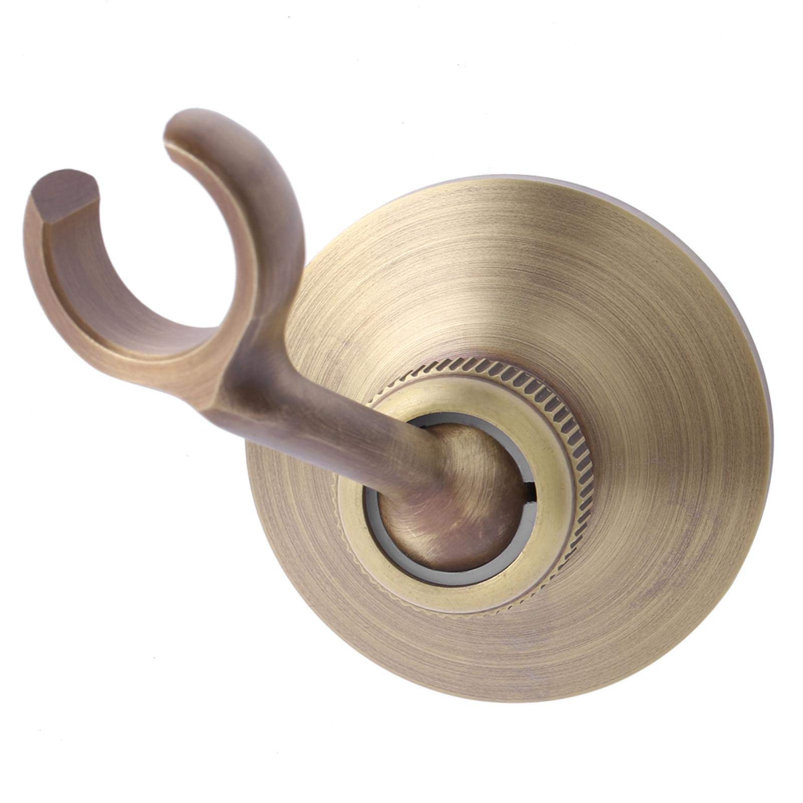 Omabeta Home Décor & Bathroom Décor support de douche réglable rotatif en laiton