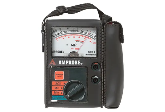 Amprobe Power Quality, Ground Resistance & Insulation Testers AMB-3 testeur d’isolement