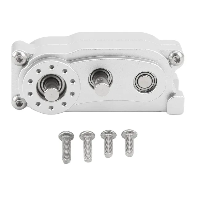 Omabeta Toys & Games boîte de transfert de boîte de vitesses à 2 vitesses SCX10 313 mm argent