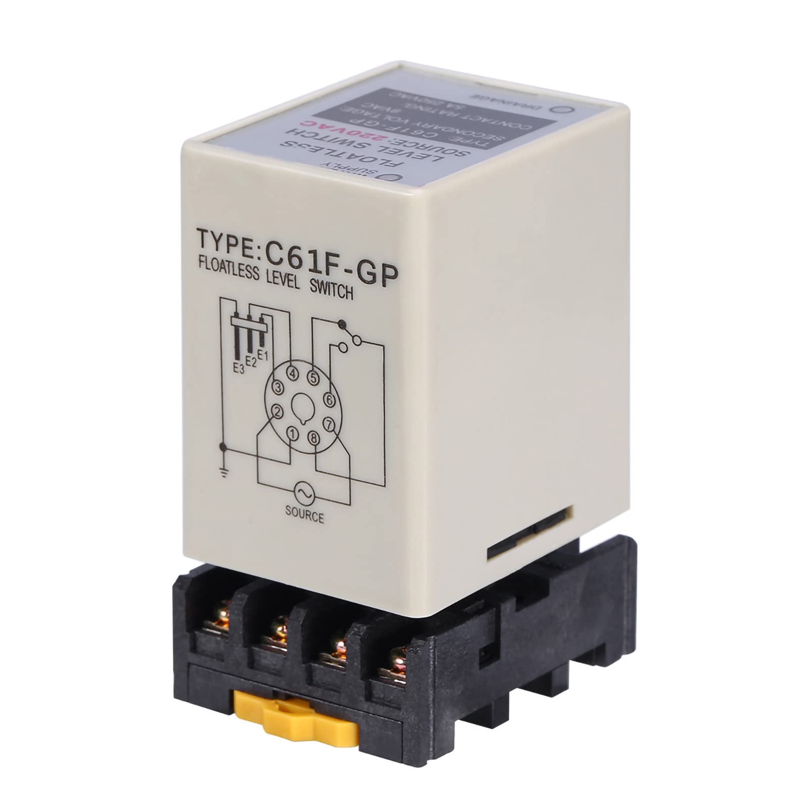 Omabeta Electrical Components & Wiring C61F-GP contrôleur de niveau 220 V avec base