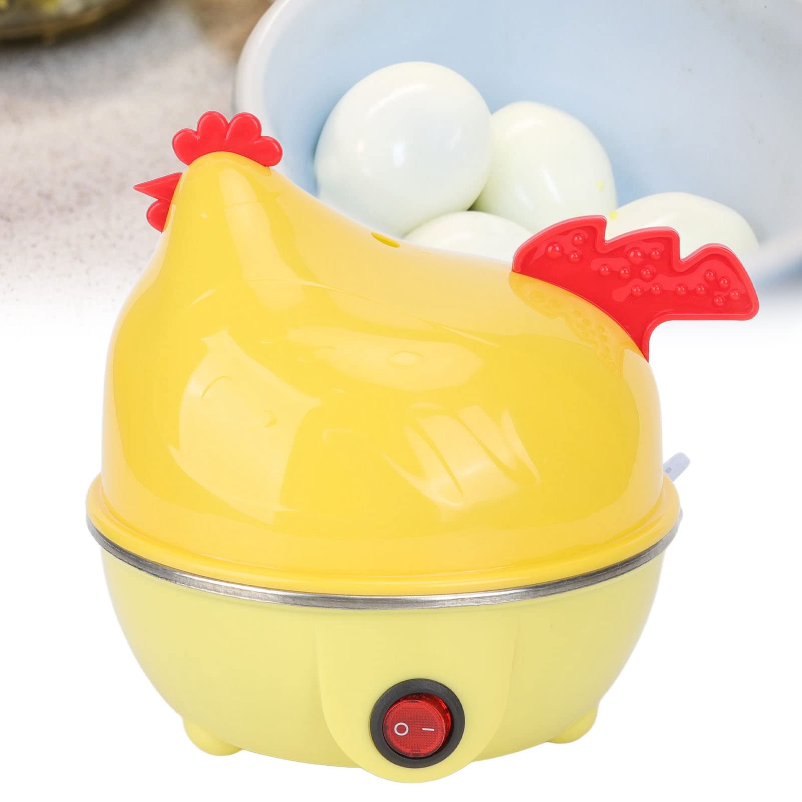 Omabeta Kitchen Appliances cuiseur à œufs électrique 7 œufs poule avec verre doseur
