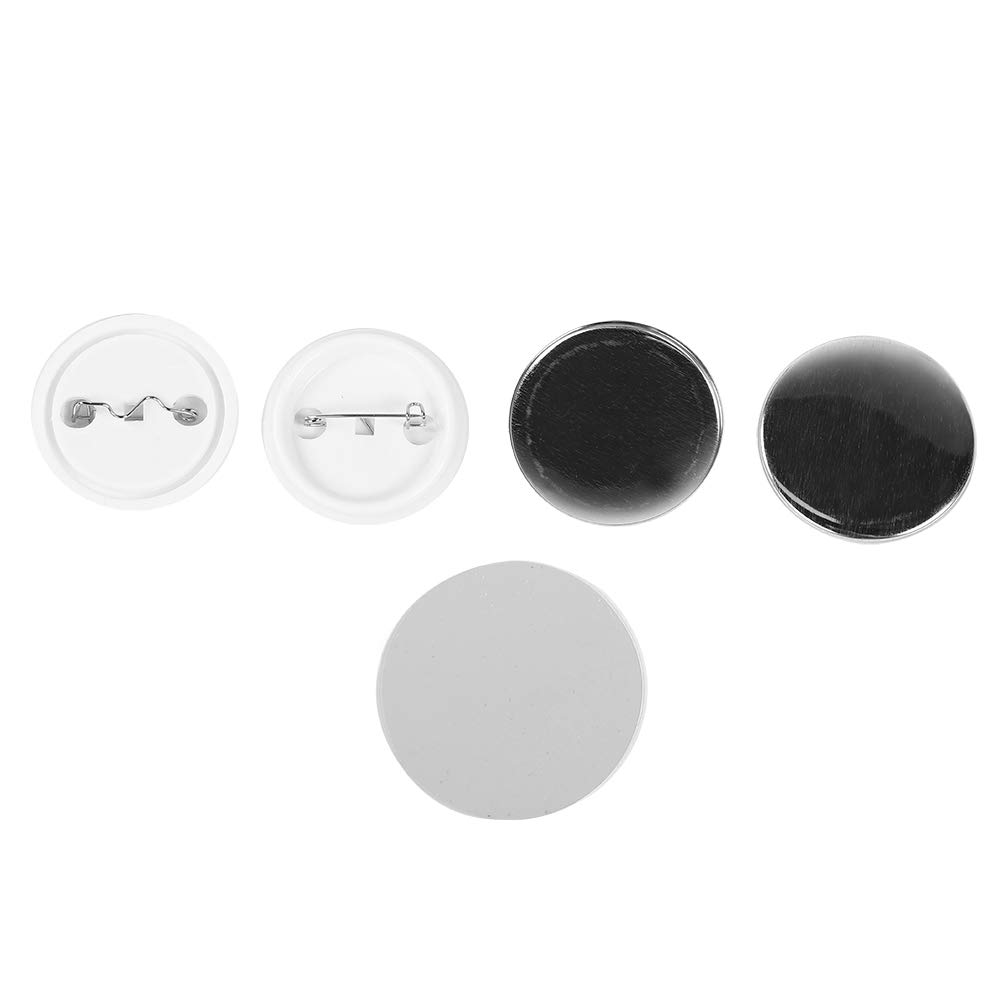 Omabeta Toys & Games pièces pour badges à épingle 44 mm lot de 500 acier