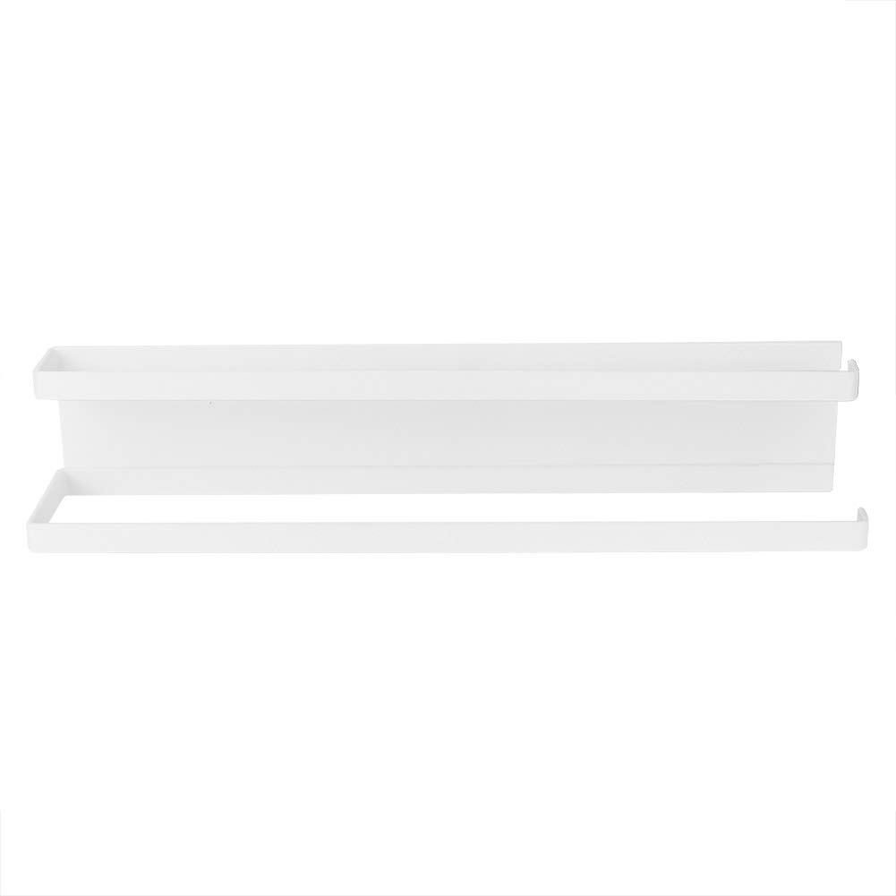 Omabeta Home Décor & Bathroom Décor porte-serviettes magnétique double blanc 40 cm