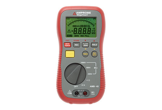 Amprobe Power Quality, Ground Resistance & Insulation Testers AMB-45 testeur d’isolement