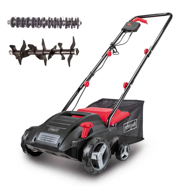 Scheppach KG Series SC32 scarificateur électrique 32 cm, bac 30 L