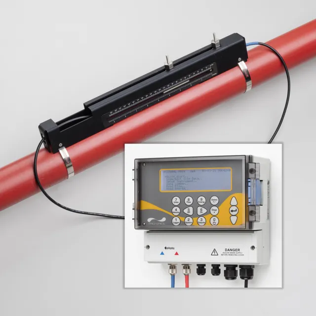 Micronics Ultraflo Fixed Clamp-on Flow Meters UF3300 débitmètre fixe à pinces